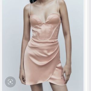 Corset dress from Zara!